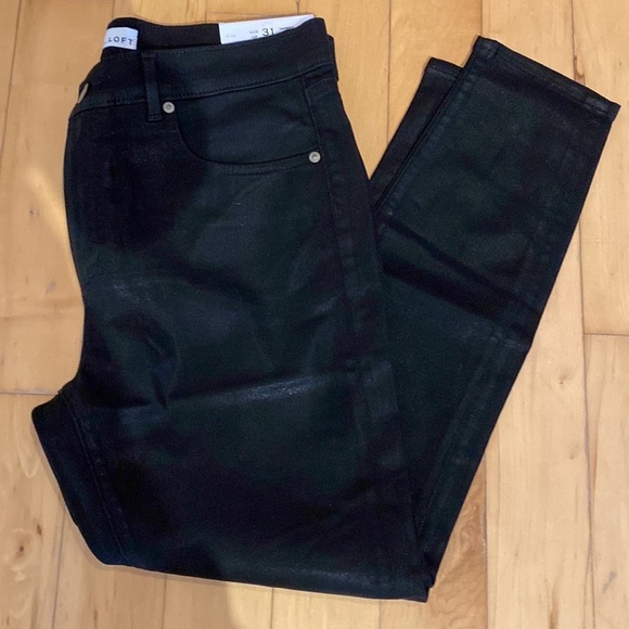 Loft Coated Skinny Jeans - Picture 2 of 8
